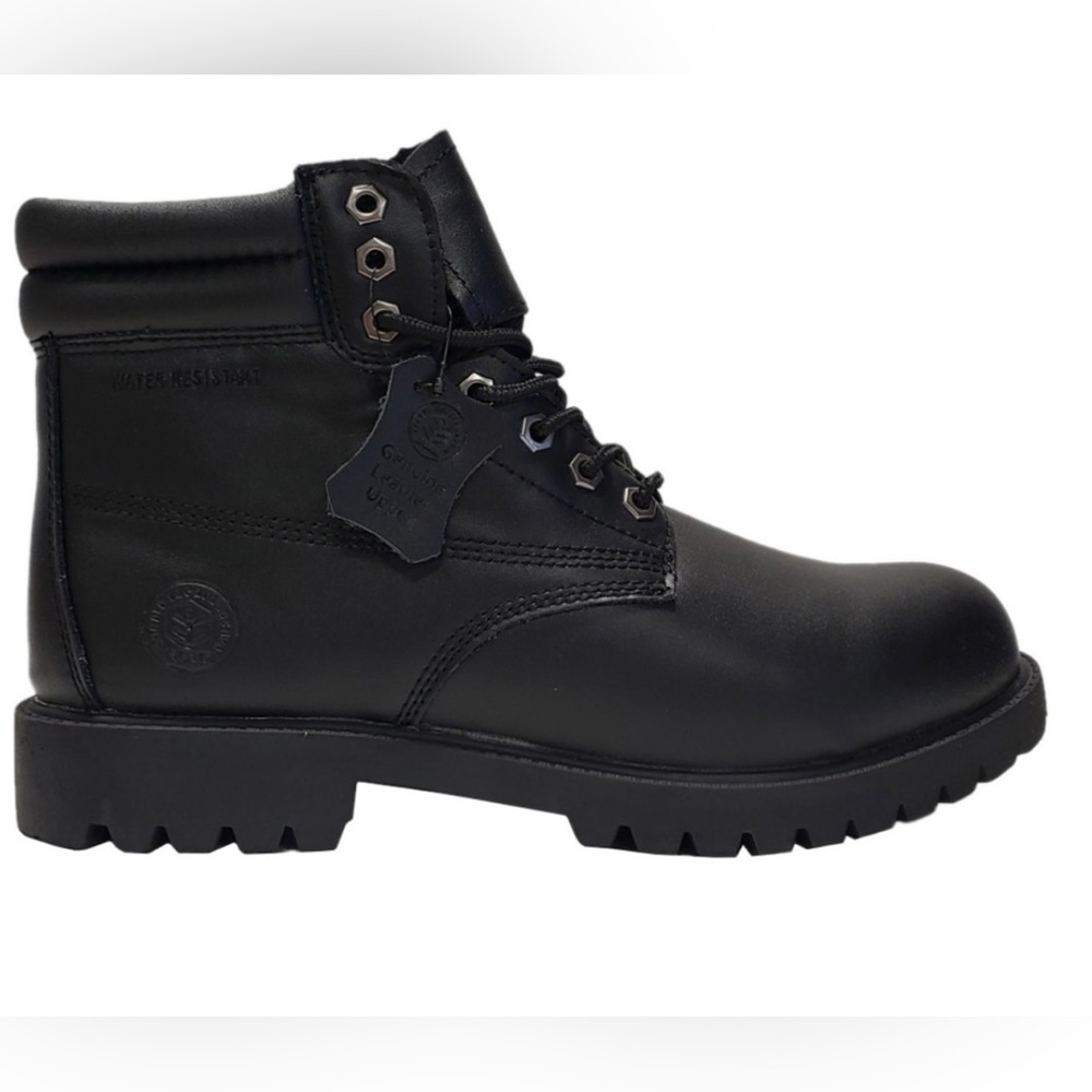 JACATA Unisex M/WGenuineLeather Waterproof Boots.Men’s s8 US.41 EUR.Women’s s9US